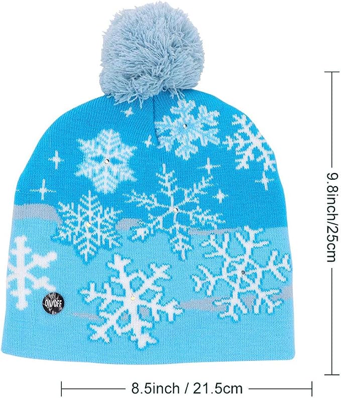 LED Light-up Christmas Hats 