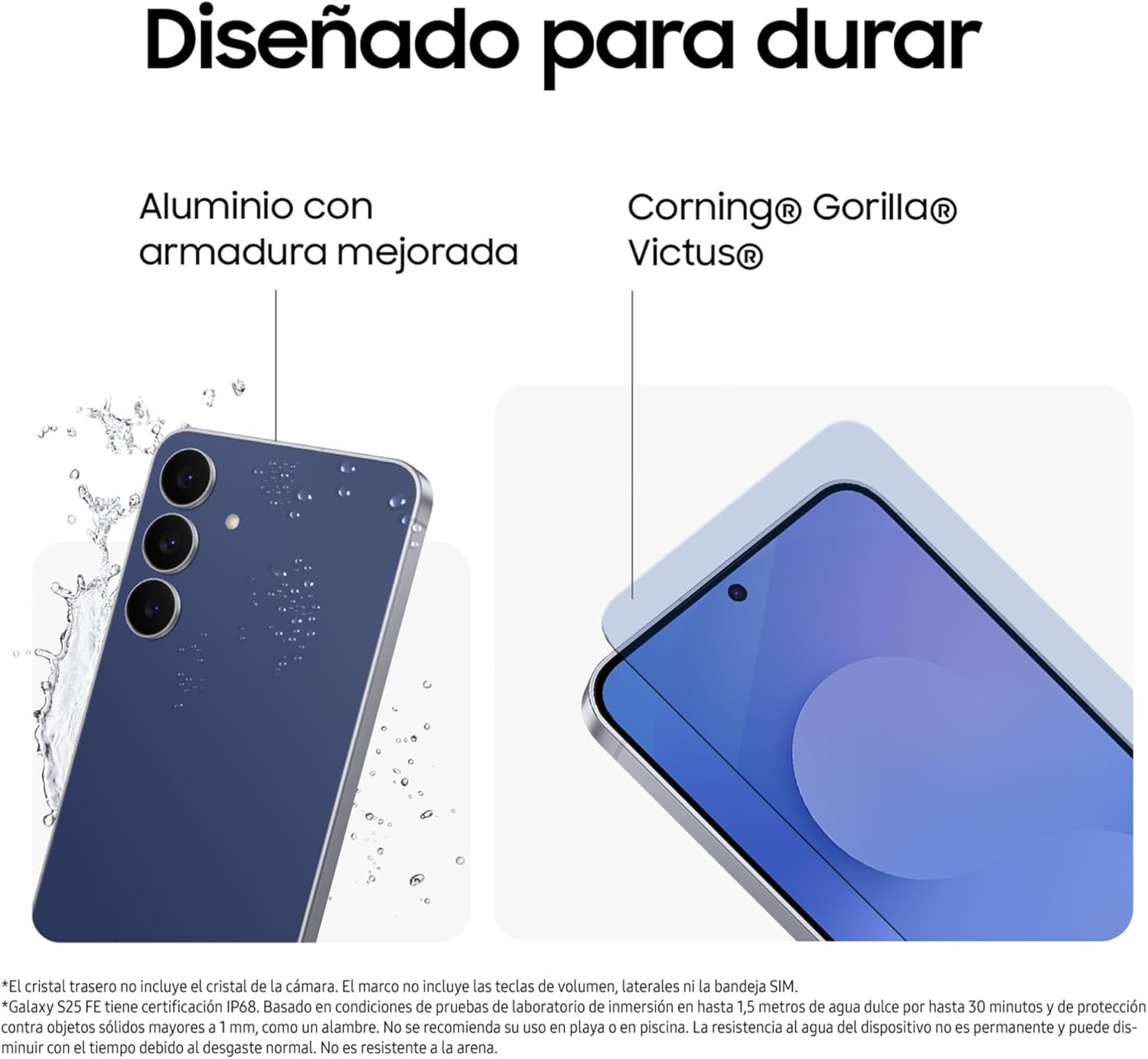 Samsung Galaxy S25 FE 512GB, Teléfono Móvil con IA, Marco Ligero 7,5mm, Pantalla FHD+ 6,7″, Cámara 50MP, Exynos 2400, 8GB RAM, Garantía Fabricante 3 Años + 1 Año Extra, Blanco (Versión Española) 7