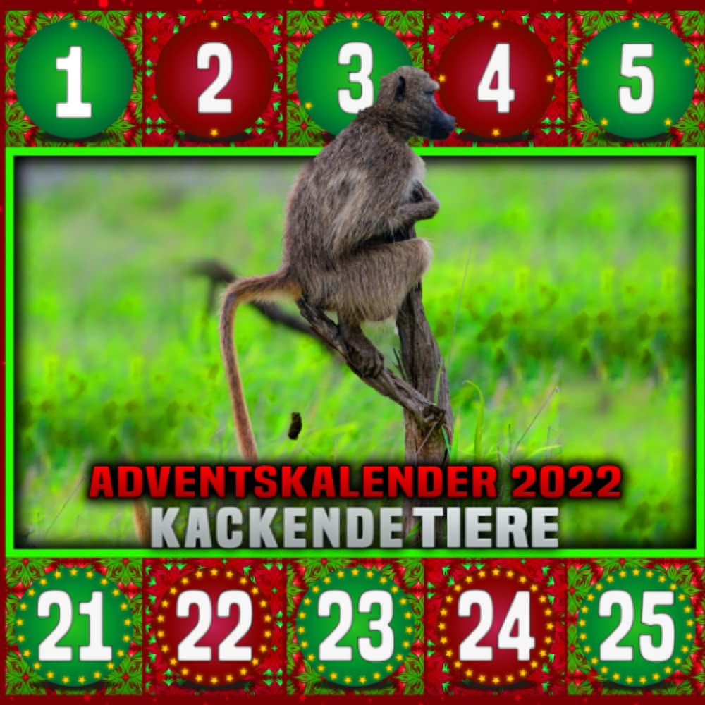 Adventskalender 2022 Kackende Tiere Kackende Tiere Adventskalender