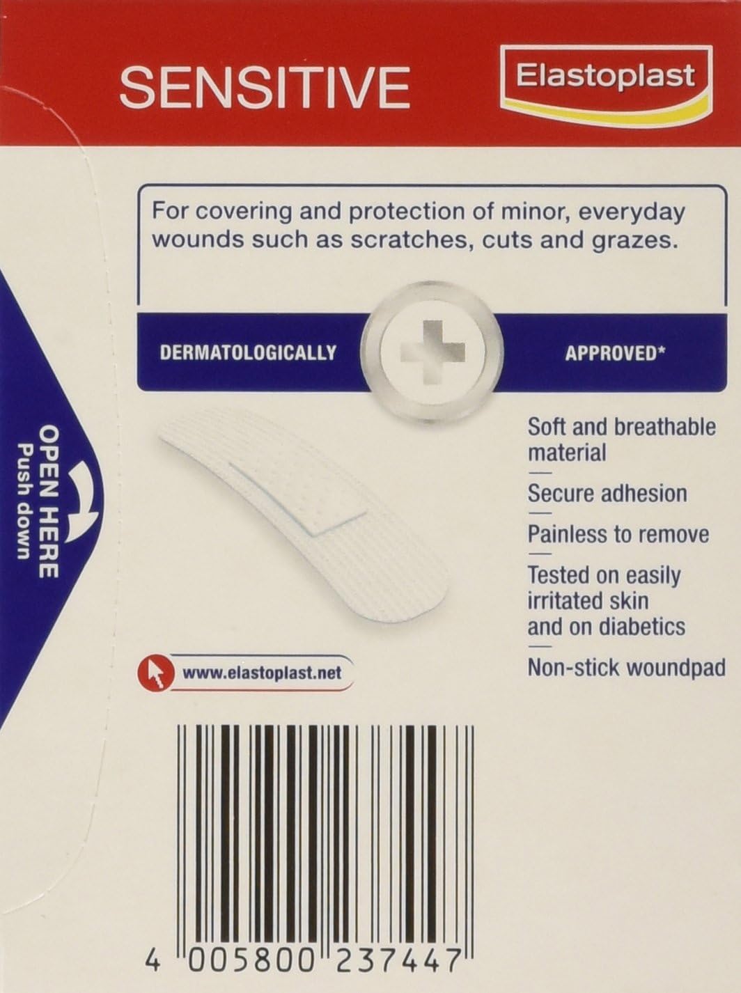 Elastoplast Sensitive Plasters x20 (5 Pack)