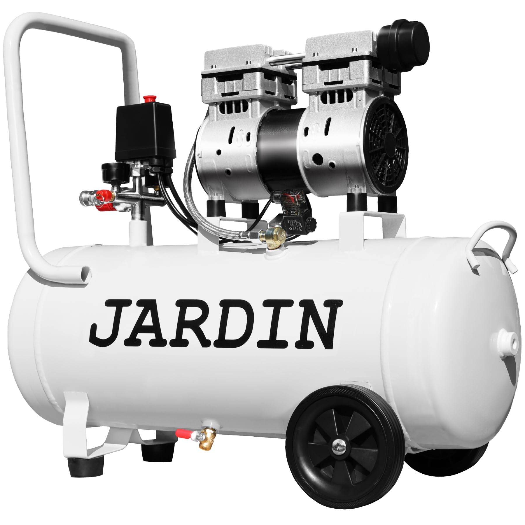 Amazon.co.jp: JARDIN（ジャルダン） エアーコンプレッサー 40L 吐出口 