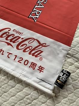 Amazon.co.jp: コカ コーラ 特大120周年記念バナー 垂れ幕 ポール