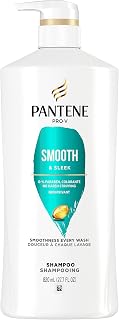 PANTENE PRO-V Smooth & Sleek Shampoo, 27.7oz/820mL