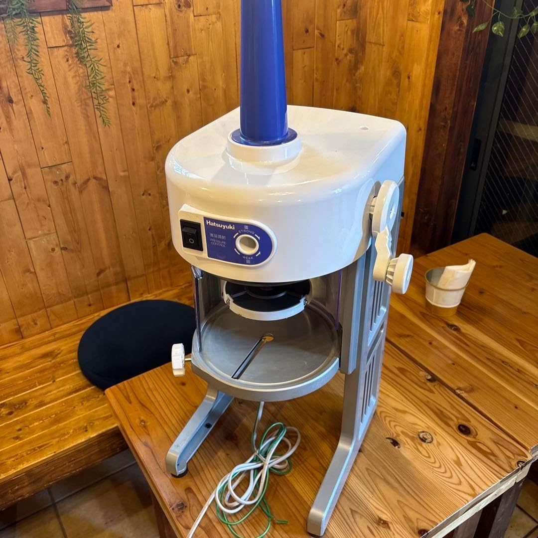 Hatsuyuki HC-18C(B) かき氷機 CHUBU キューブアイススライサー HC-18C