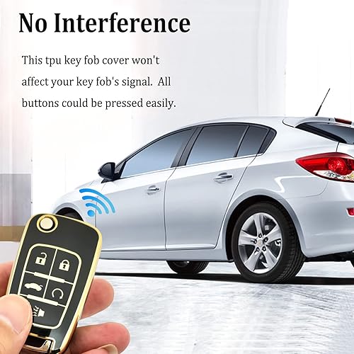 Miniatura 3 de Funda para llavero Chevy Malibu Camaro Cruze Traverse Sonic Equinox Accesorios