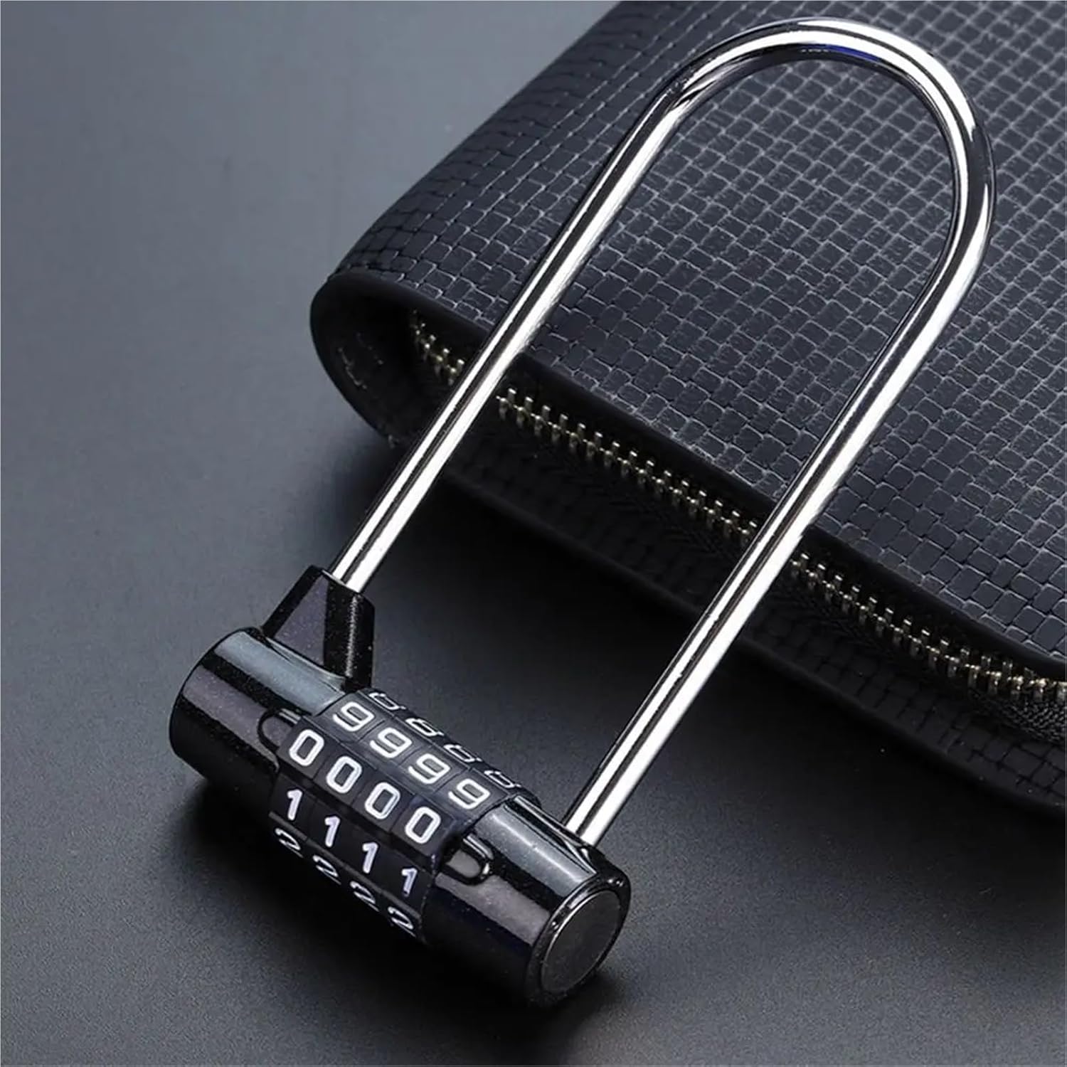 Code Lock Lengthened Shackle 4 Digit Combination Password Padlock 1Pcs(8)