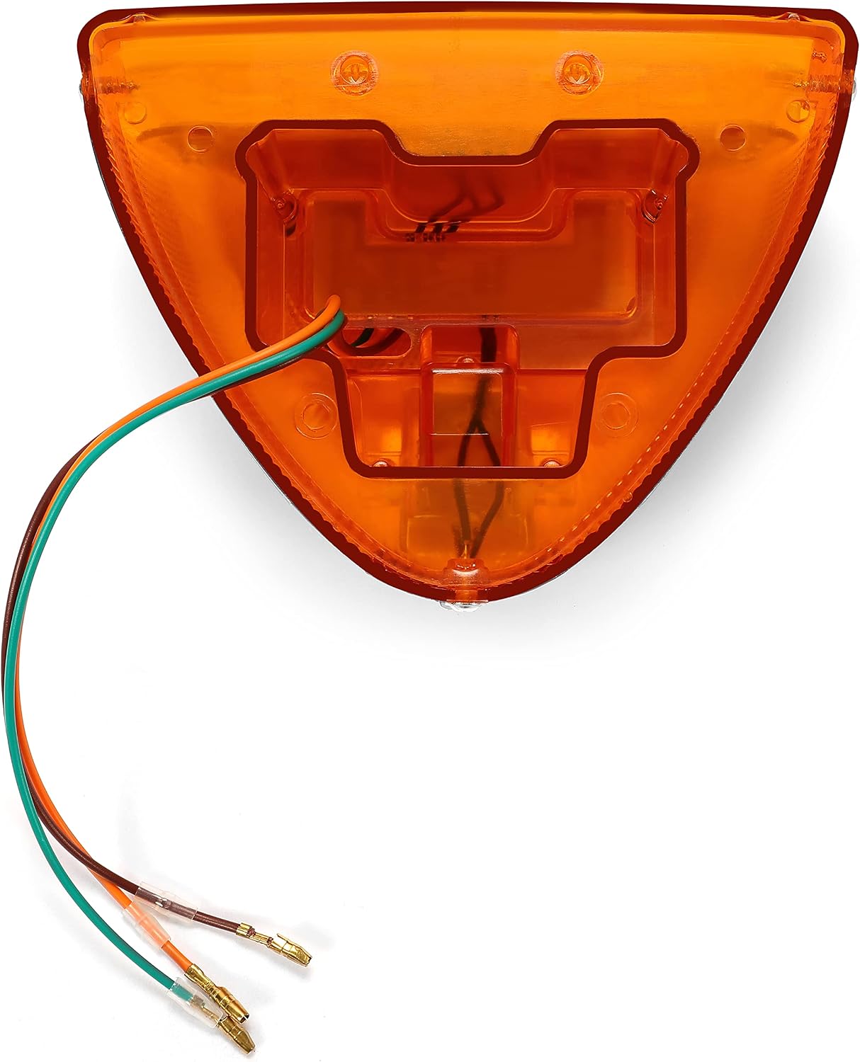 Kojem Turn Signal Headlight 31 LED Compatible with Peterbilt 357 365 378 379 359 Head Light Marker Light Indicator Amber Front Park Yellow Lens 1PC