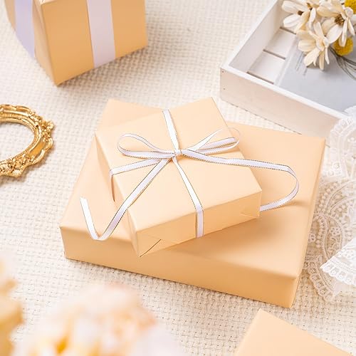 Miniatura 2 de RUSPEPA Papel de regalo color liso color nude  Mini rollo  para Navidad, boda, cumpleaños, ducha, felicitaciones y vacaciones  17 pulgadas x 32.8