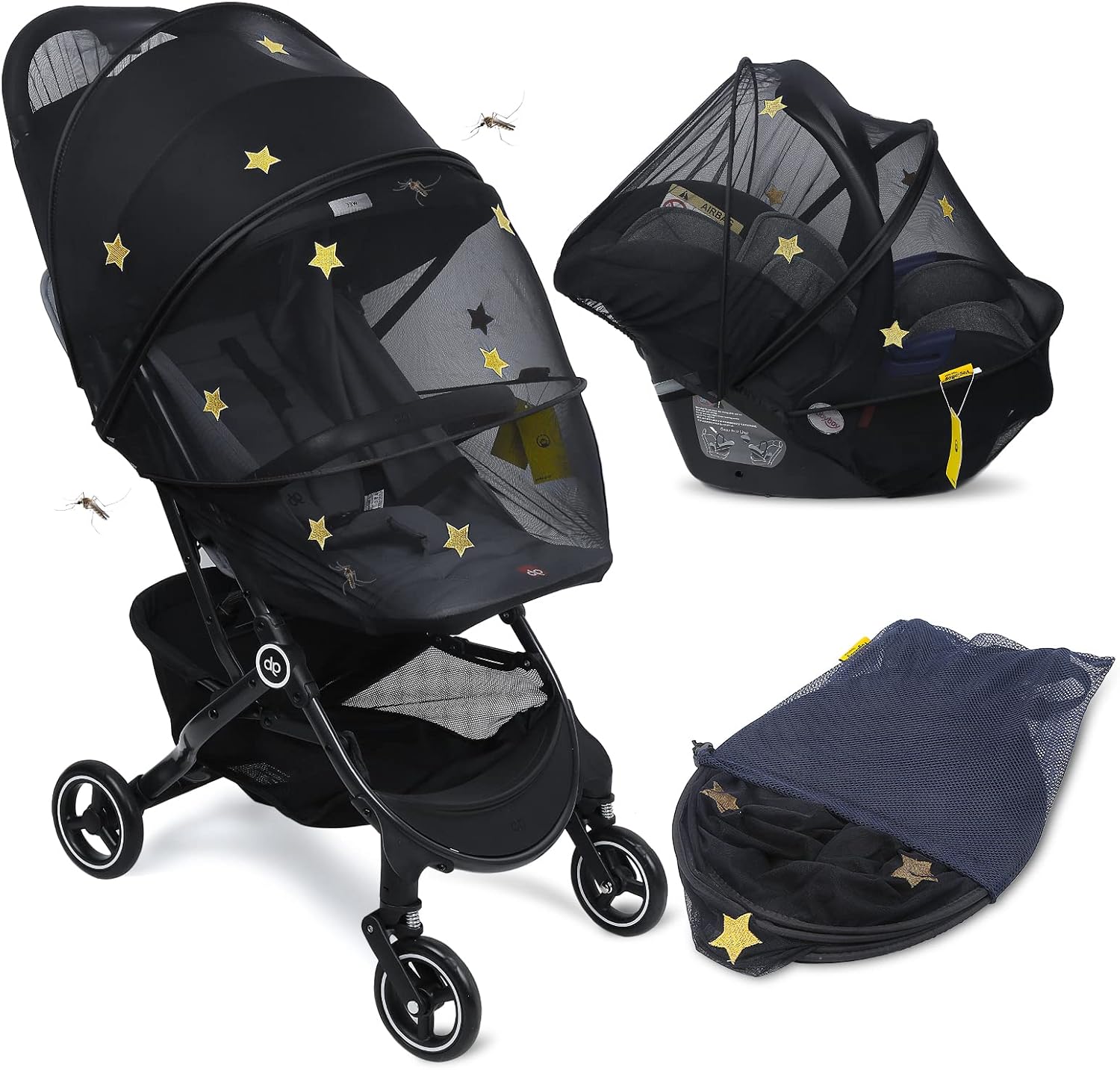 graco stroller with stars