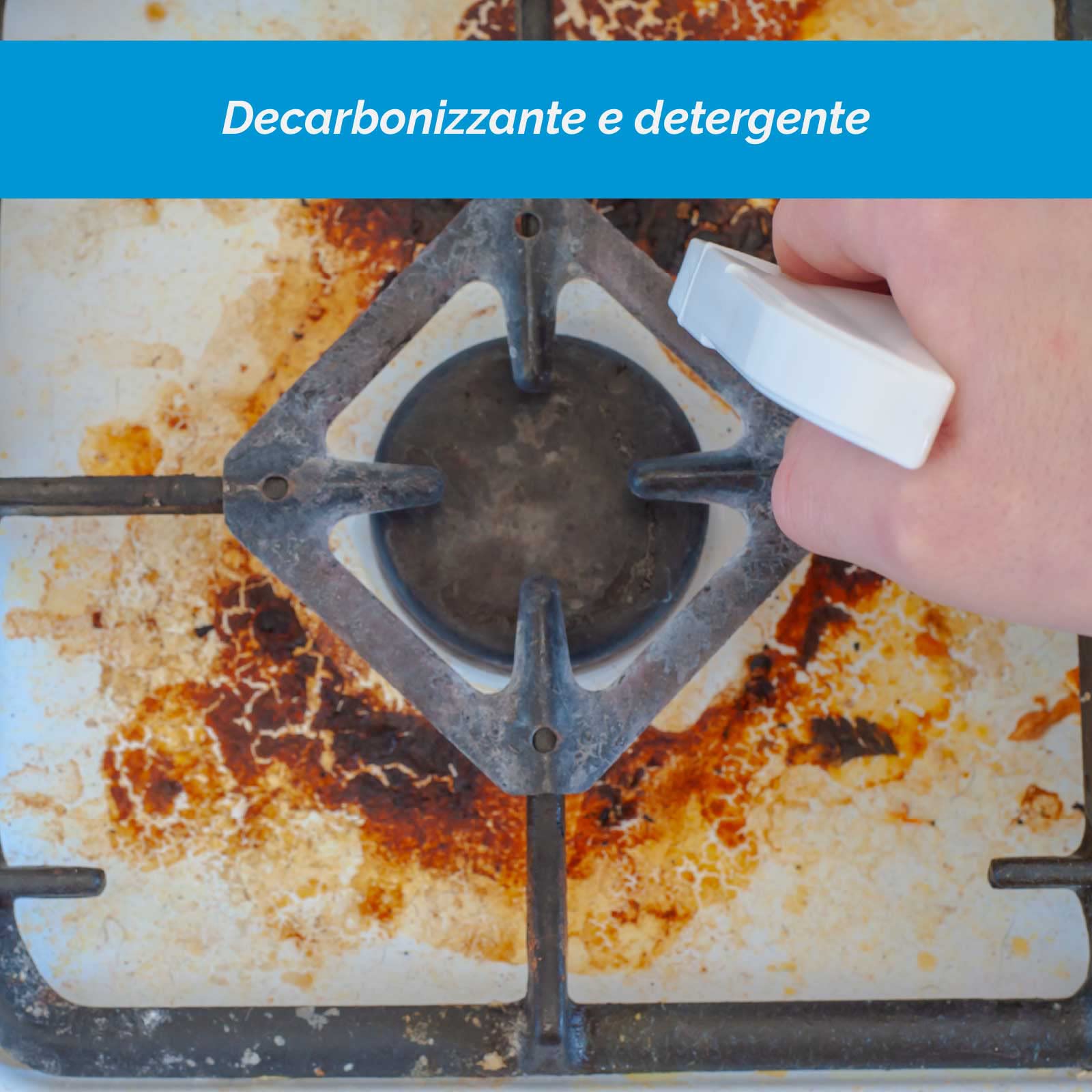 SGRASSATORE per Grassi CARBONIZZATI Grill Clean CONCENTRATO - Tanica da 30 L