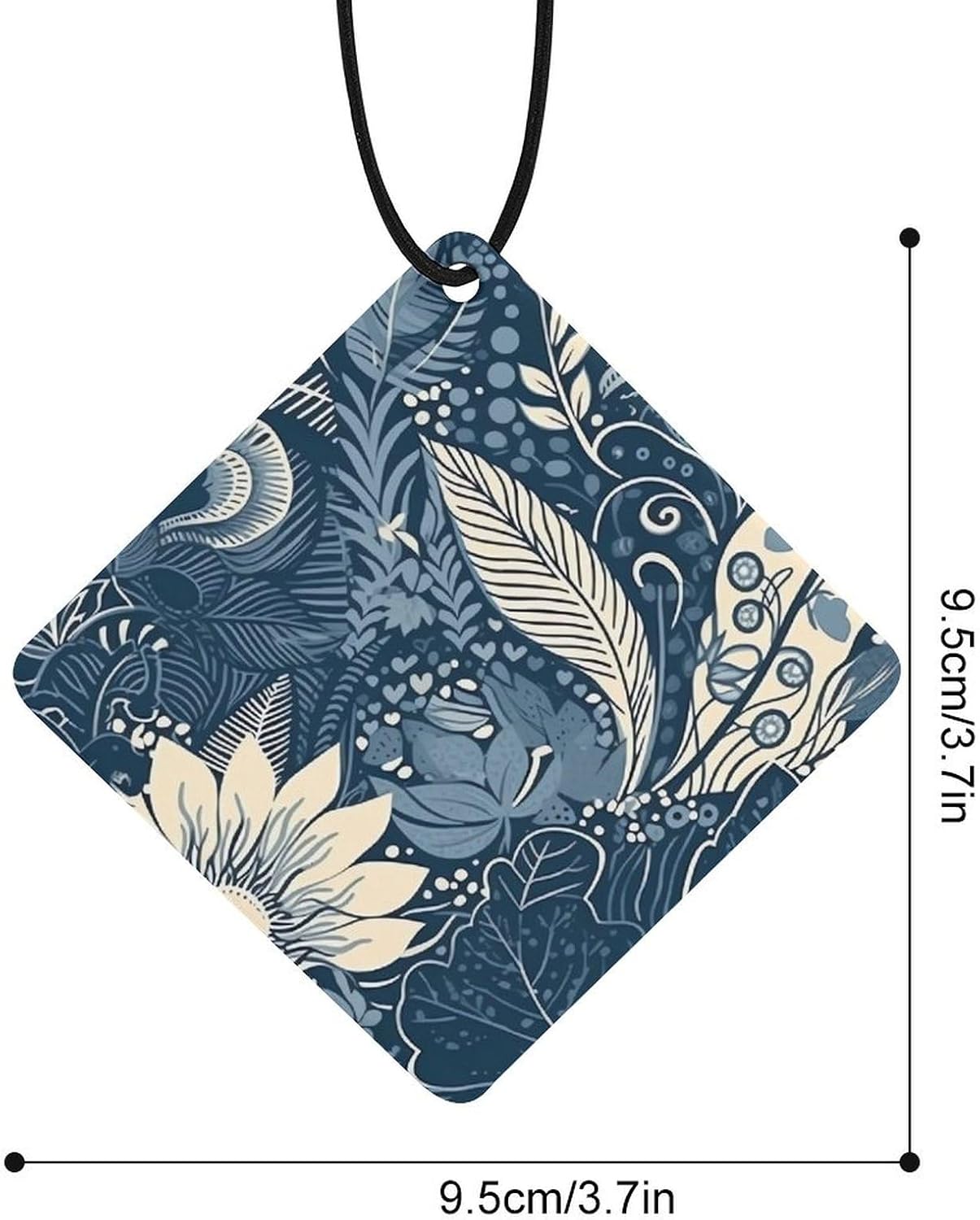 Car Air Fresheners 5 Pcs Hanging Air Freshener for Car Jungle Leaves Pattern Hanging Scented Cards Air Freshener Aromatherapy Tablets Lavender Hanging Air Freshener for Car Rearview Mirror