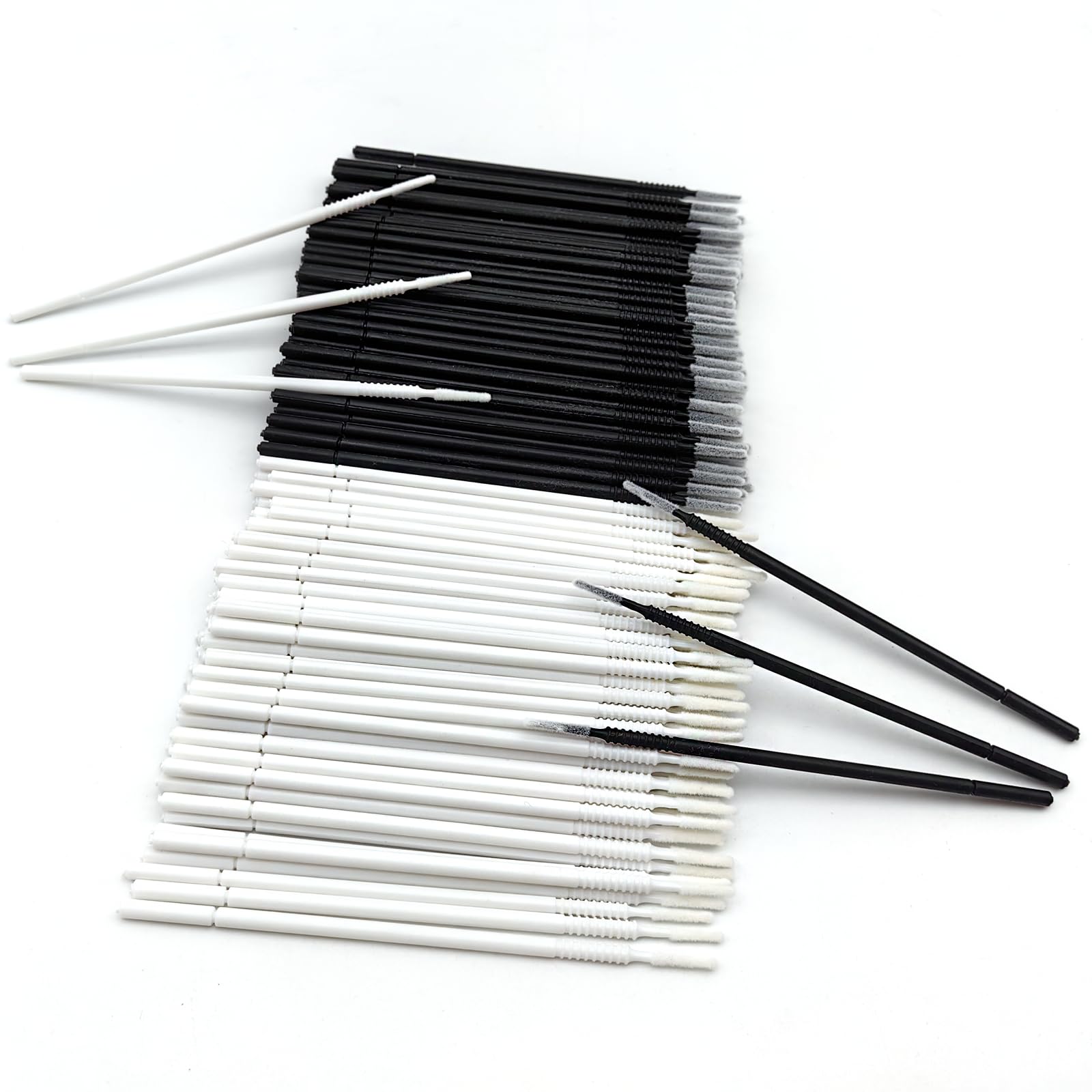 Micro Applicator Brushes, 200pcs Micro Brush Mascara Wands Applicator, Disposable Eyelash Brushes for Eye Extension Eyebrow, Makeup