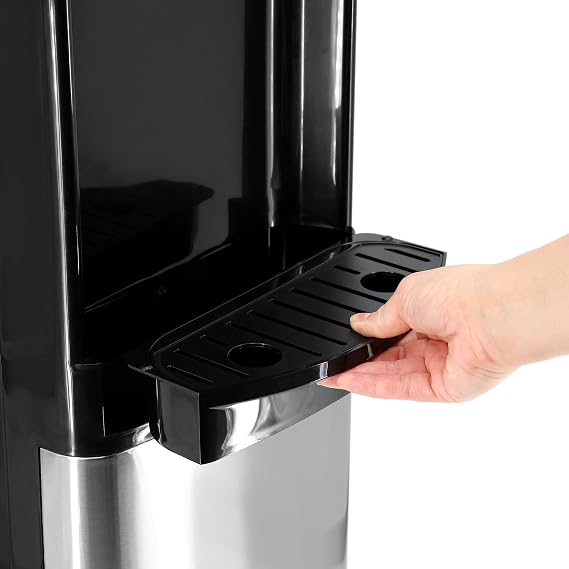 MegaChef Hot/Cold Water Dispenser (Stainless Steel, 5 Gallon)