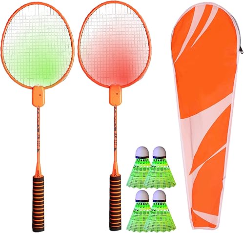 Miniatura 1 de Badminton Racket Set, Badminton Training Kit, Badminton Kit with Carrying Bag and Shuttlecocks, Badminton Racket for Indoor Outdoor Sports Game,