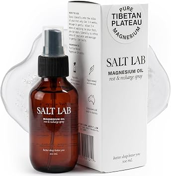 Magnesium Oil Spray, Sleep, Muscle Recovery & Relaxation 3.4 Fl Oz
