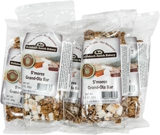 Schlabach Amish Bakery Soft & Chewy Granola Bars, Case Pack of 12/2.8 oz. Bars (S'mores)
