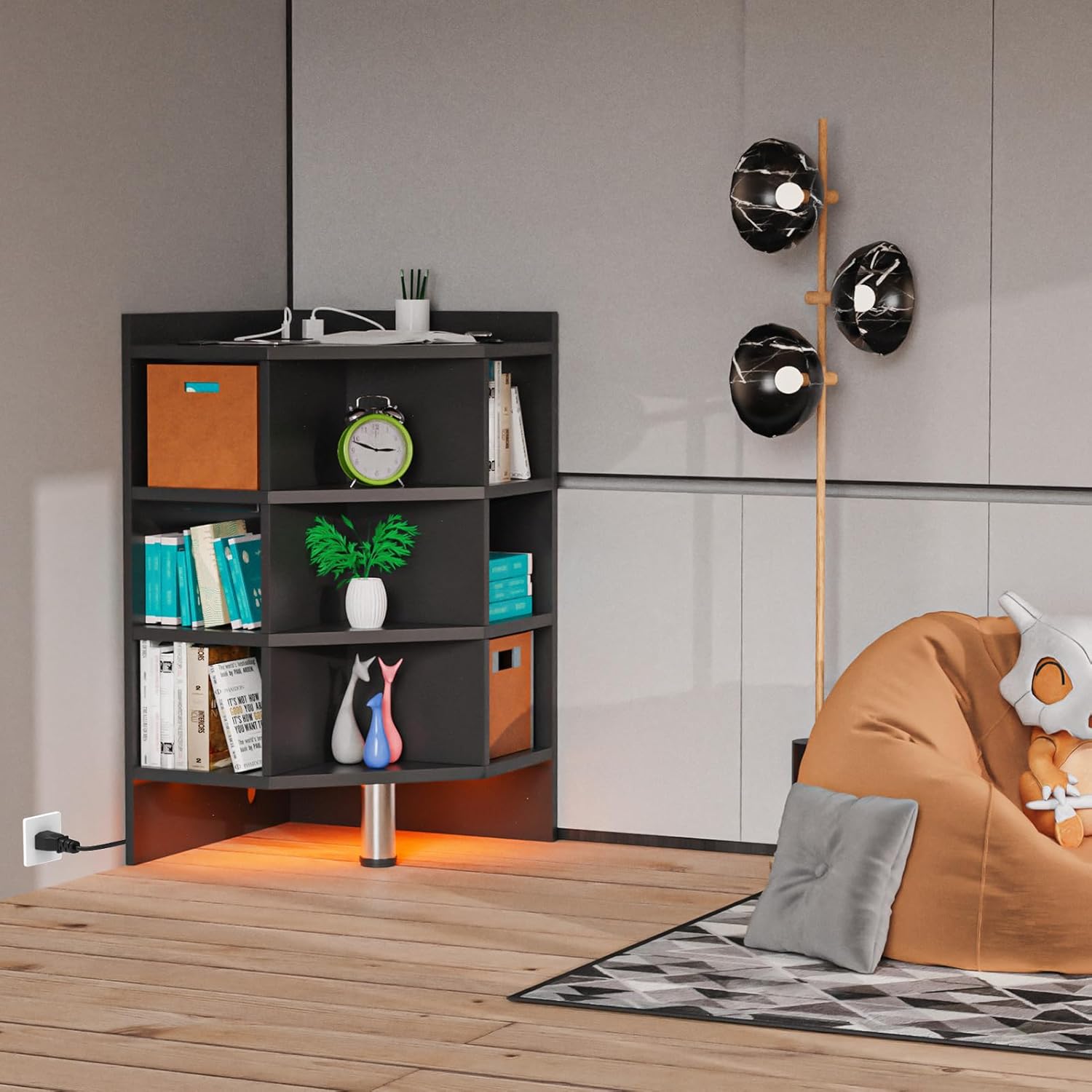 Didida Corner Storage with Charging