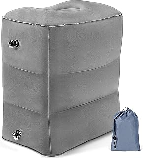 THMINS Inflatable Foot Rest Pillow for Travel