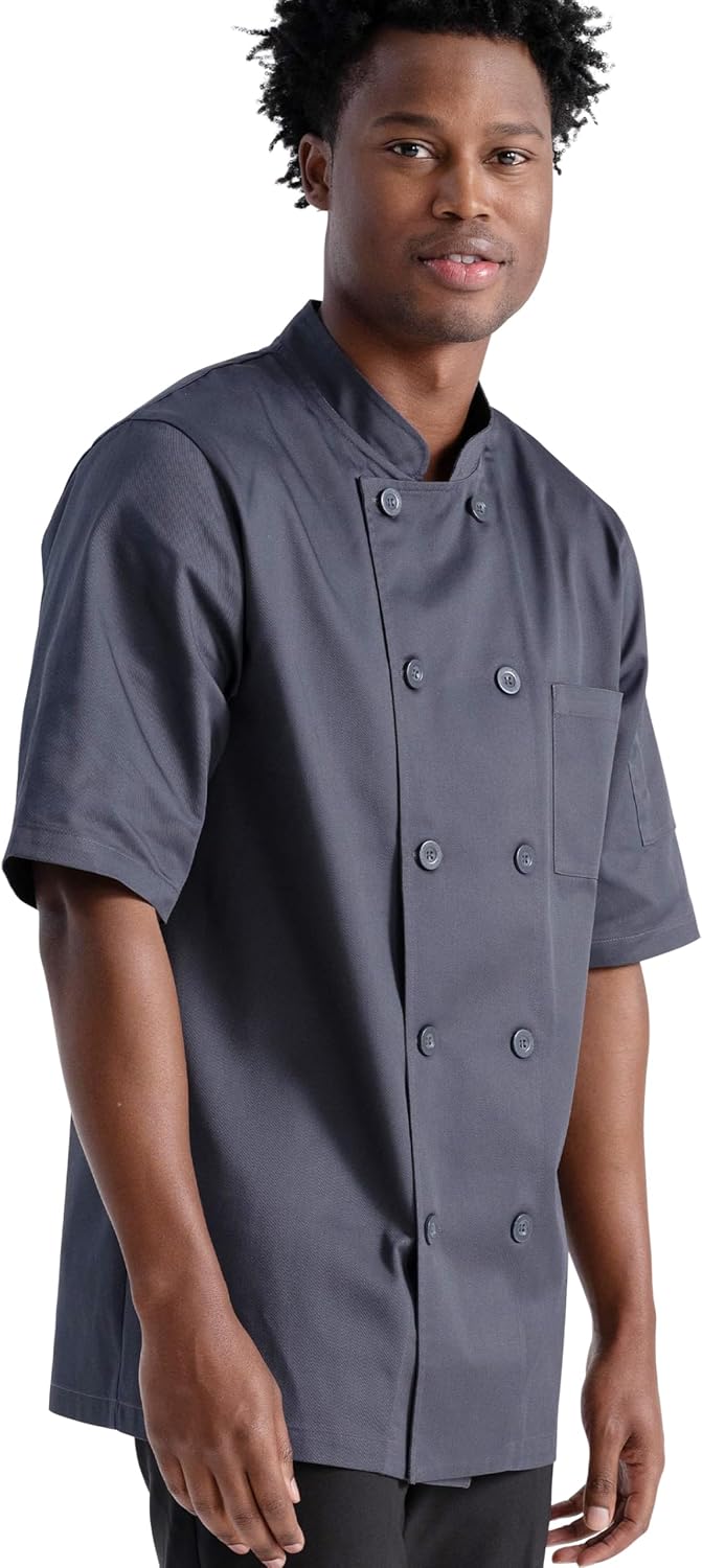 Chef Works Unisex Volnay Chef Coat - Image 5