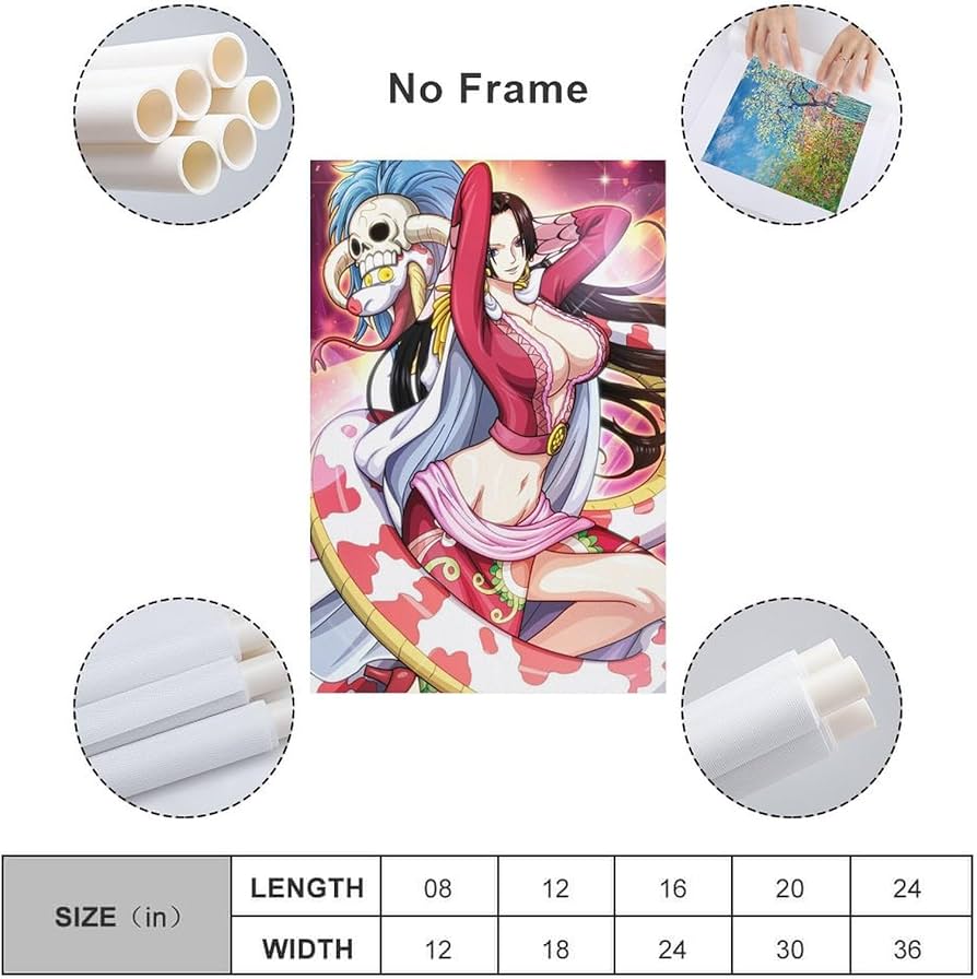 Amazon.co.jp: GENIC HDアニメポスター ボア・ハンコック ワンピース 3