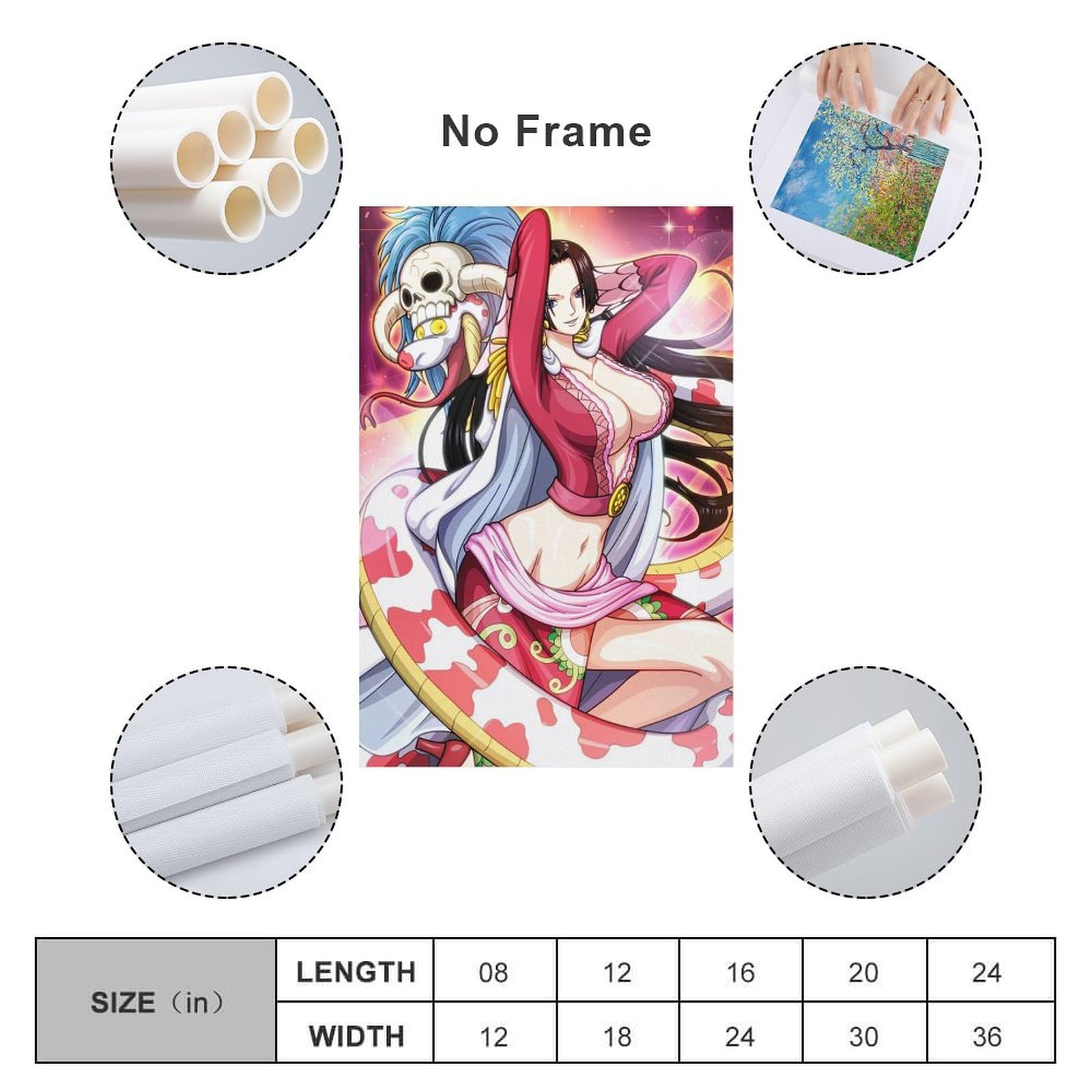 Amazon.co.jp: GENIC HDアニメポスター ボア・ハンコック ワンピース 3