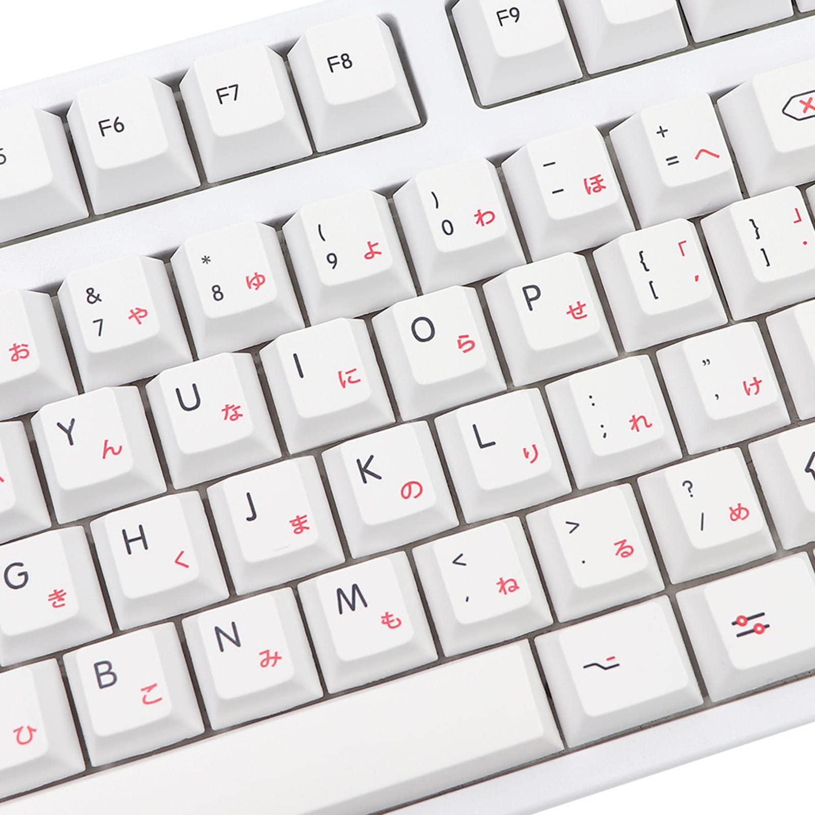 72 Pièces Testeur de Switch Mécanique Clavier Plateau de Touches Cherry Support Acrylique Transparent Capuchons Blancs Applicable pour Décoration S,