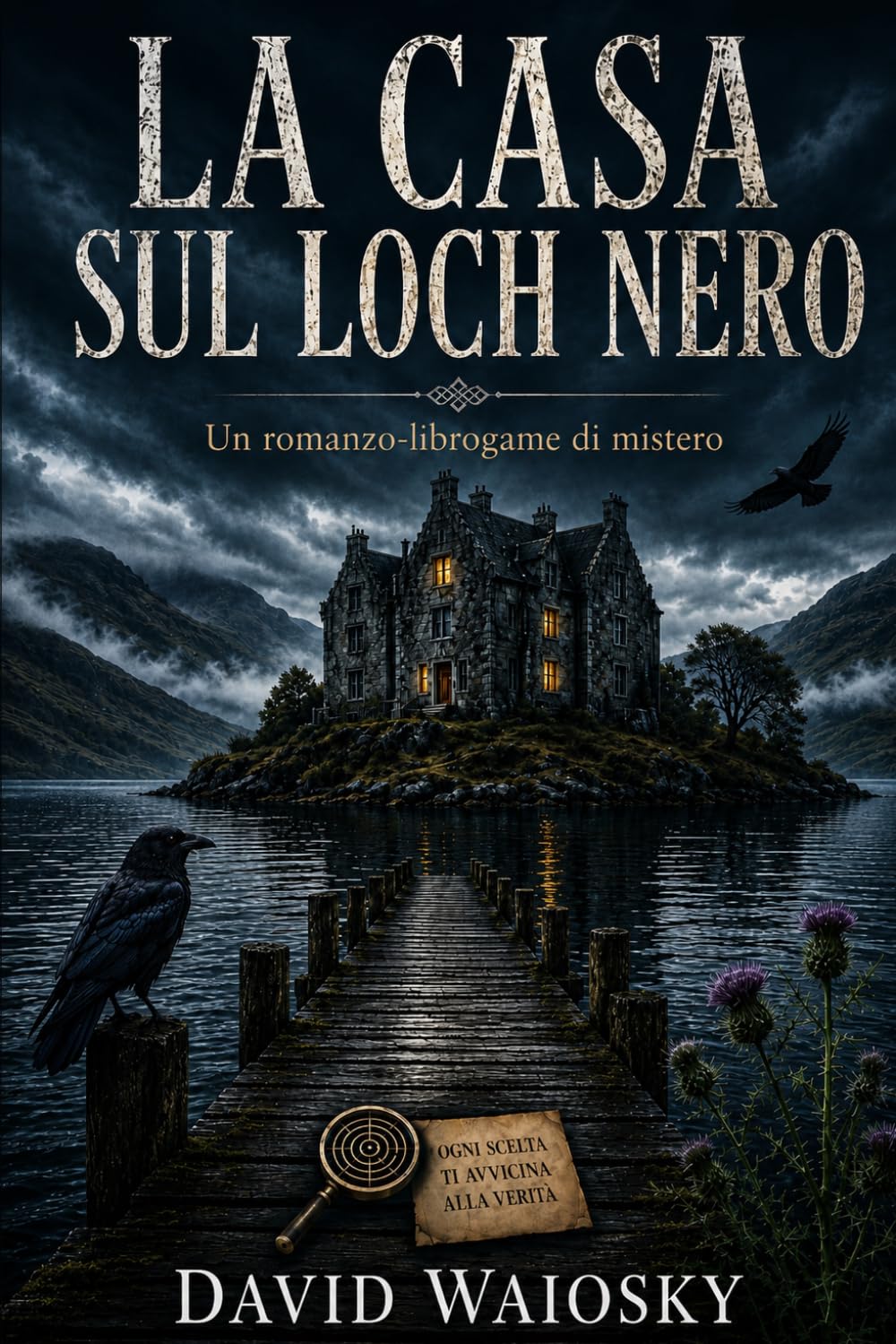 La Casa Sul Loch Nero: Un Romanzo-Librogame di Mistero