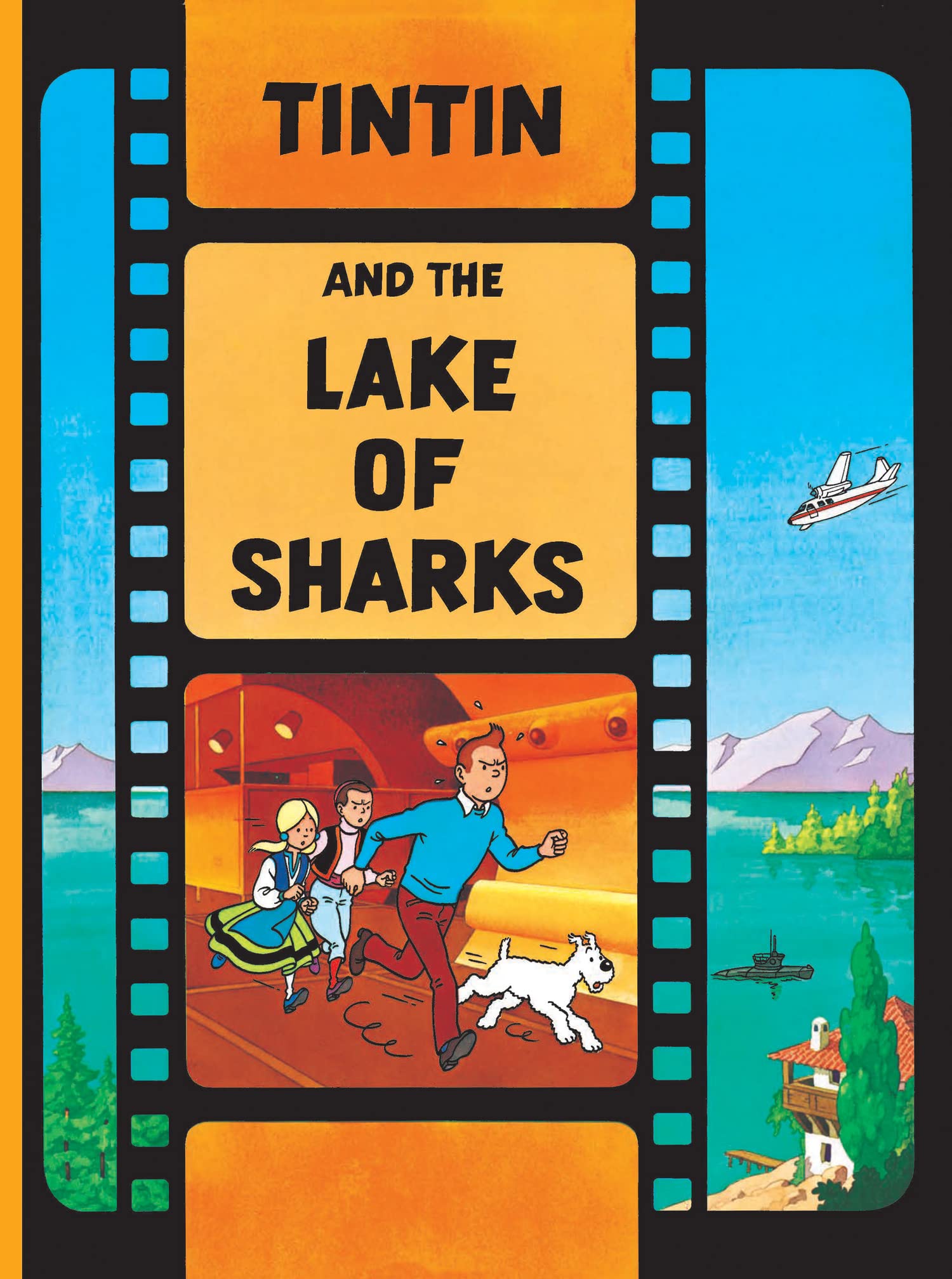 Tintin and the Lake of Sharks by Herge HARDBACK 9781405208222