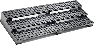 Minifigures Display Stand Buiding Blocks, Display Shelves, Compatible with Lego, 3 Tier Mini Figure Case, Display Stand for Organizing Your Minifigure Collection