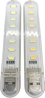 3DPLady | 2x LED Licht kalt und warm (für USB Port) kompatibel für Bambu Lab P1P 3D Drucker (Auch für geschlossen Bauraum geeignet)