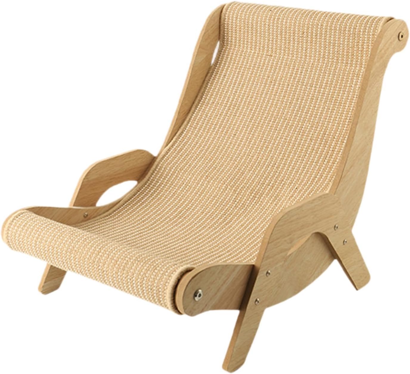 Wooden Cat Beach Chair, Cat Hammock, Stable Elevated Cat Bed Cat