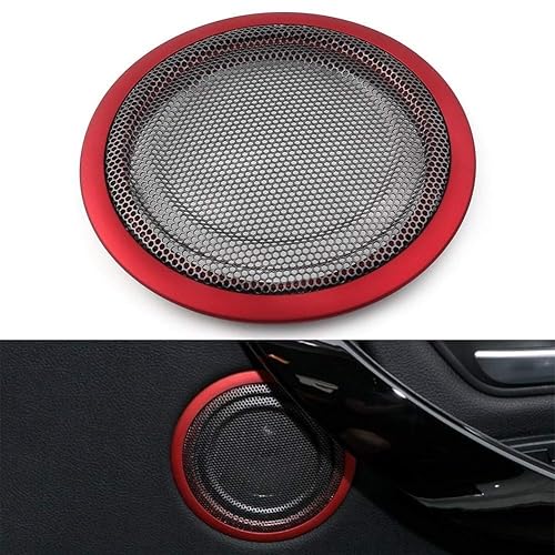 Vista 7 de GZYF Cubierta de altavoz de audio para puerta de automóvil para BMW Serie 3 F30 F35, 4 Series F32 F33 F36 todos los años, color negro