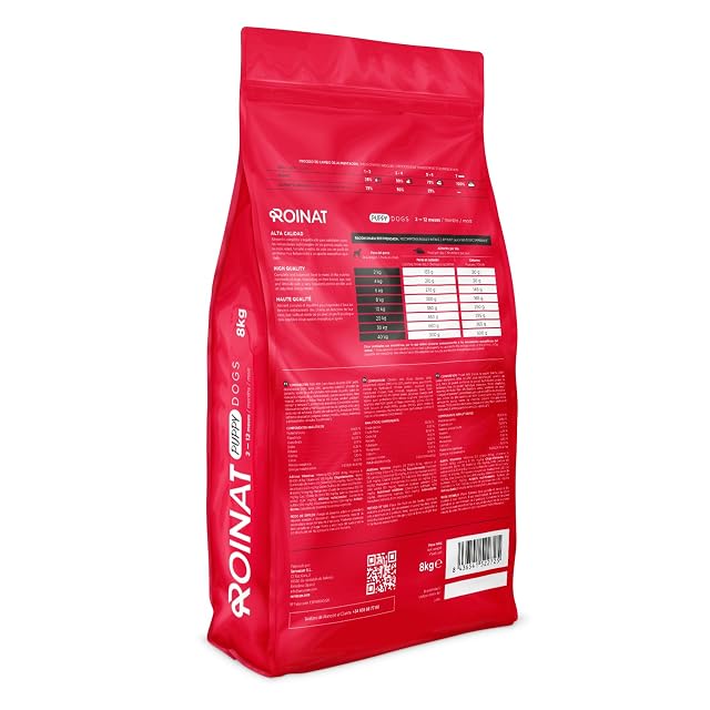 Foto 2 de 5 de Roinat Pienso para Perros Cachorros con Pollo y Arroz 8 kg - Roinat Puppy