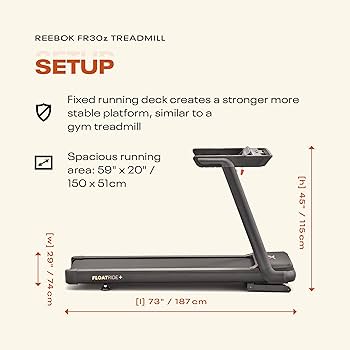 Amazon | Reebok(リーボック) トレッドミル FR30 zwift RVFR-10421BKZ