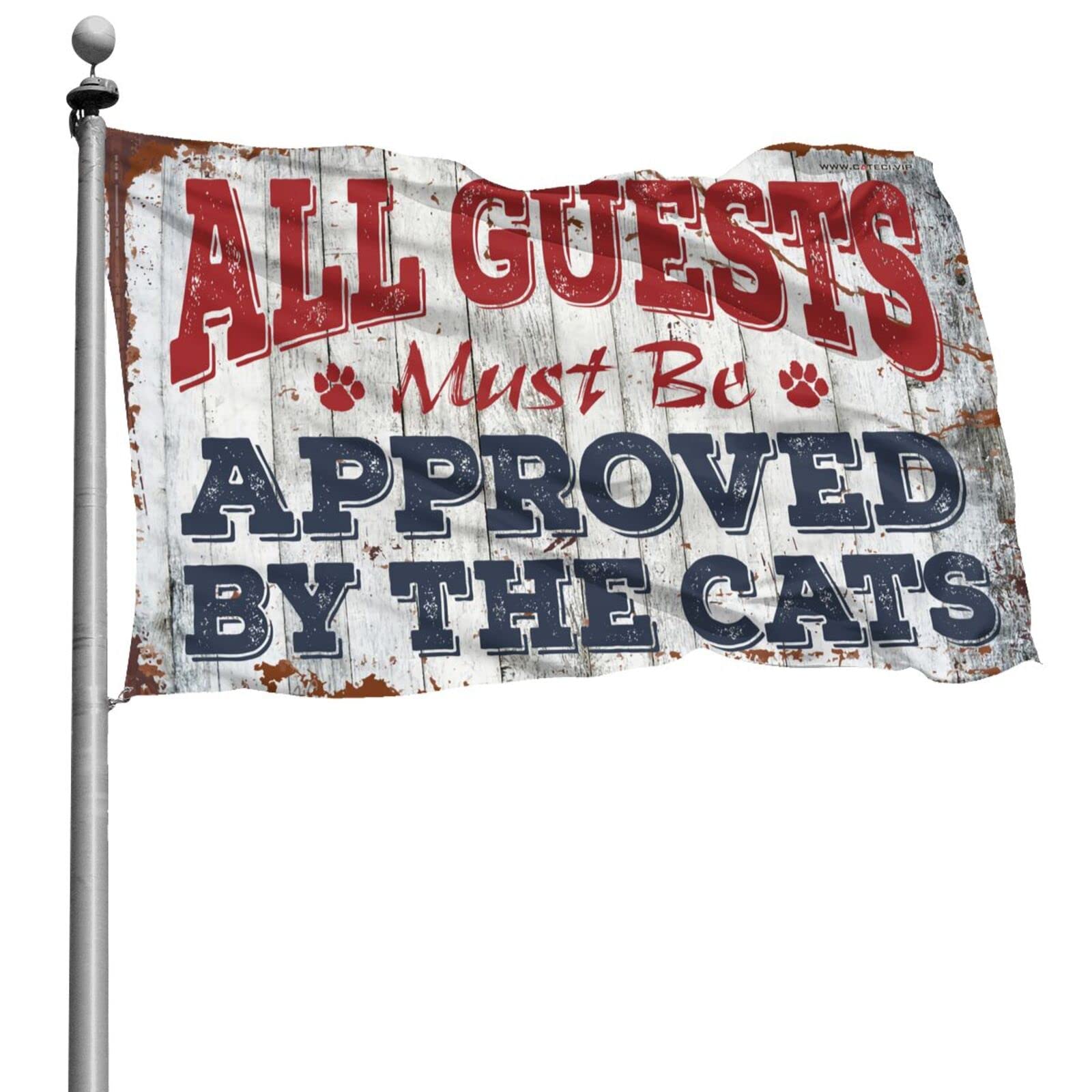 Drapeaux muraux pour homme pour habiller un grand mur vide chats