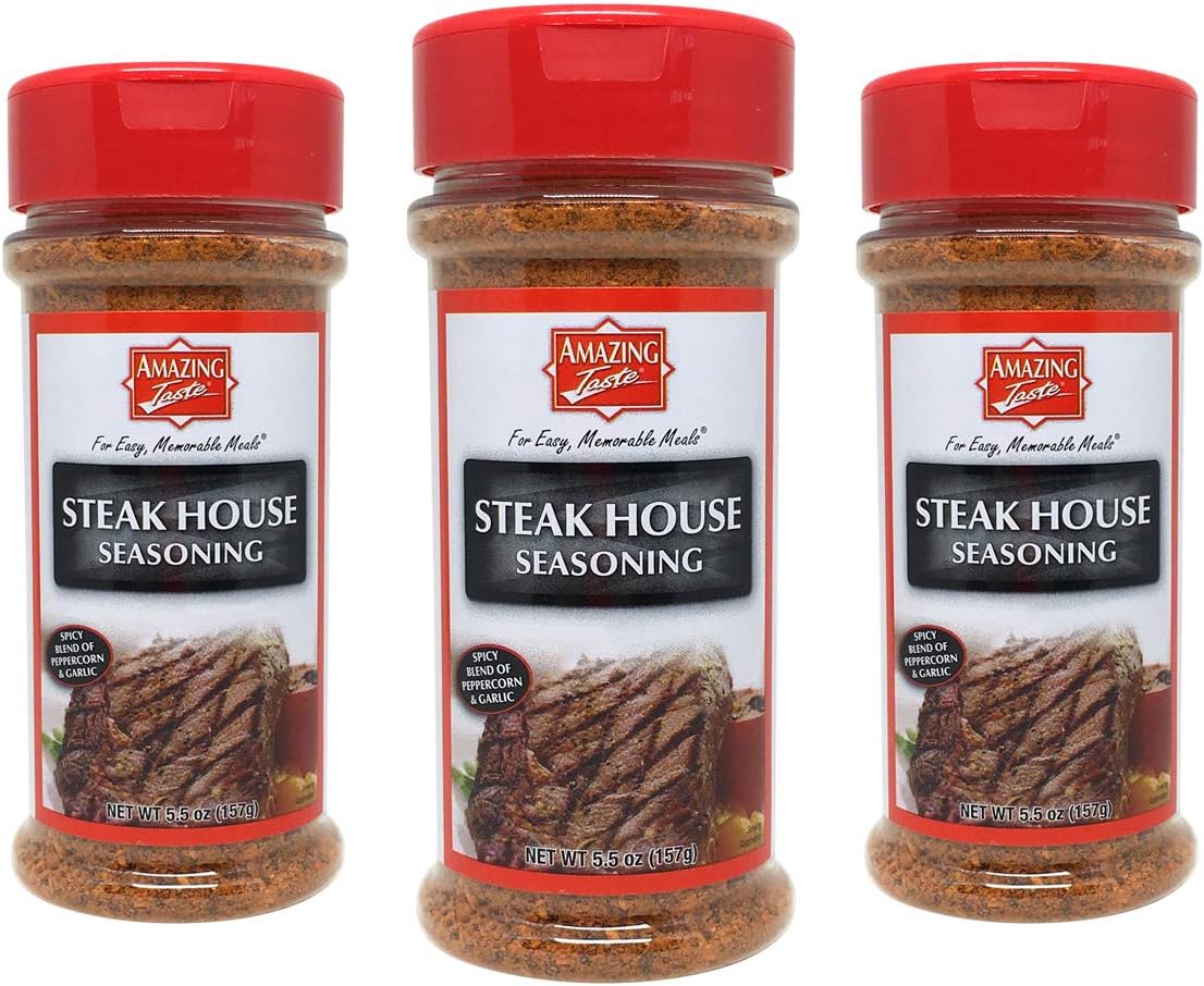 Amazing Taste Steak House Seasoning Shaker Bundle