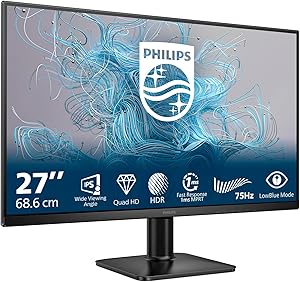 Philips 27E2N1500L monitor IPS QHD 27 pollici 75Hz