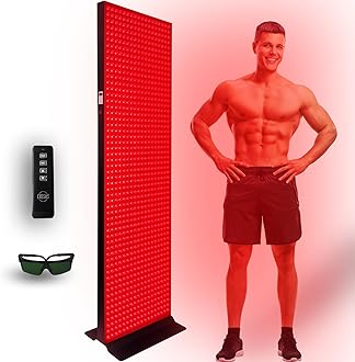 Red Light Therapy Device for Full Body, 630nm, 660nm, 810nm & 850nm, Near Infrared Dual-Chip Clinical Grade LED Panel for Smooth Skin, Weight & Pain Management and Overall Wellness (5040-PRO 1008LED)