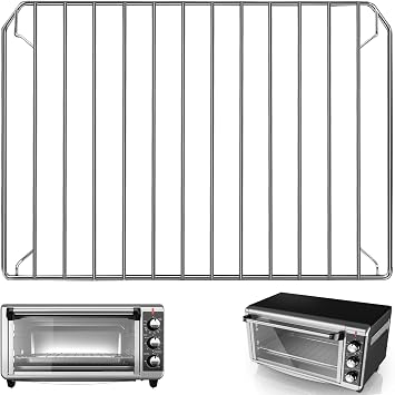 Countertop Toaster Oven Accessories for BLACK DECKER 8 Slice Extra Wide Convection Toaster Oven, 16.511.5 IN Stainless Steel Toaster Oven Replacement Parts Baking Rack Wire Rack