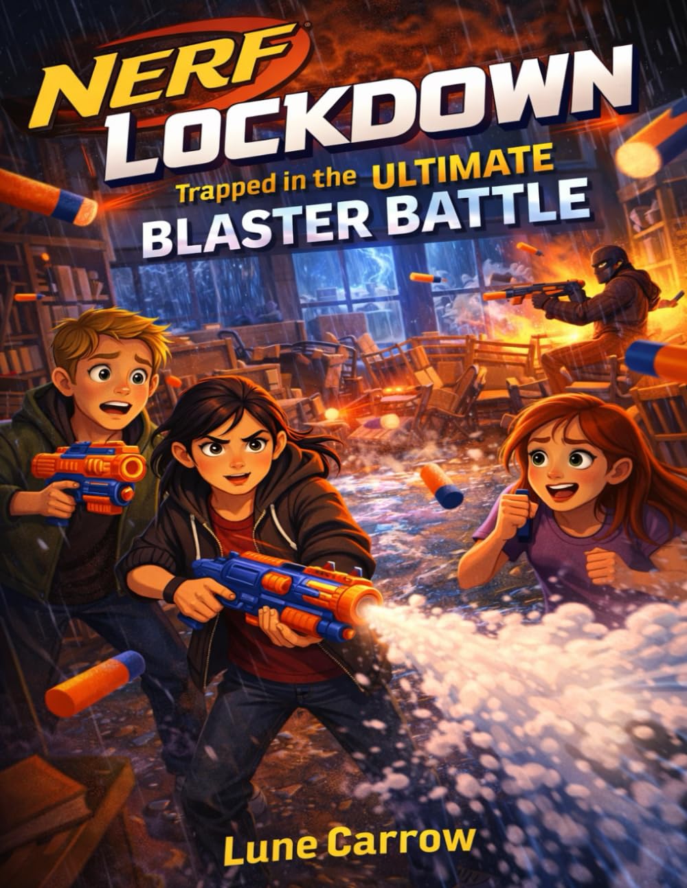Nerf Lockdown: Trapped in the Ultimate Blaster Battle