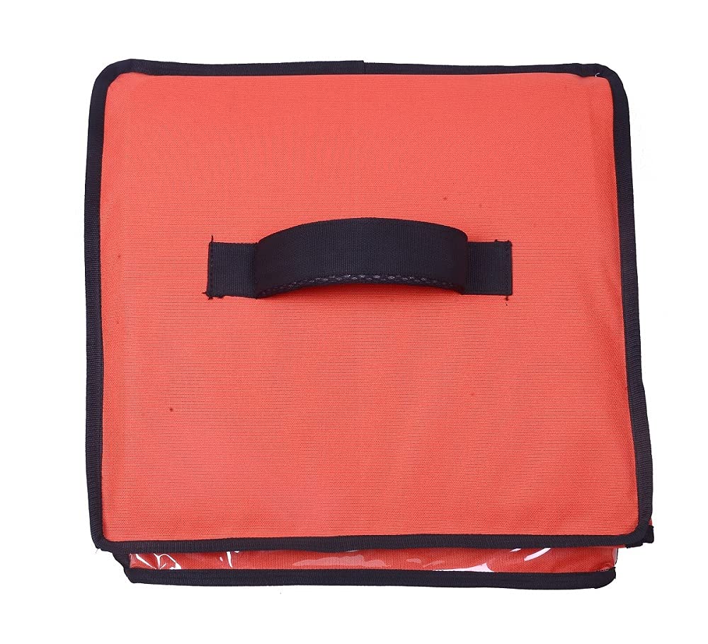 Thermal Insulated Orange Food/Pizza/Cake 16inch delivery Backpack Bag 59 LTR-image-42