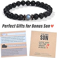 Vista 36 de Unique Bracelet Gifts To Son Grandson Dad Boyfriend Husband Brother Nephew Uncle Grandpa