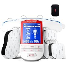 Comfytemp 3-in-1 TENS Unit with Large Back Pad, Pain Relief & EMS&User Mode