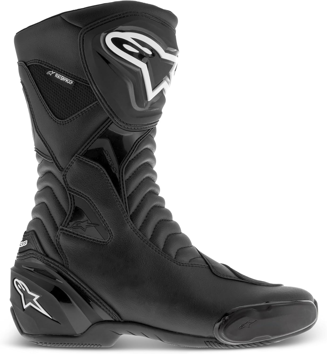 Alpinestars SMX S Waterproof Boots Men's, Motorcycle Riding Boots, Waterproof Breathable Membrane, TPU Protection