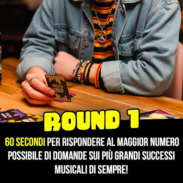 ATM Gaming Play HIT – Musical Board Game – Blind Test, Karaoke and Quiz for Parties – 2 to 10 Players – Fun, Dynamic and Teams – Perfect for Evenings, Families and Friends – Italian - 5