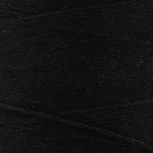 Miniatura 2 de The Beadsmith Cordón de seda pura  Color negro  Tamaño E (0.325 mm0.0128")  200 yardas (600 pies), carrete de 12 onza  para anudar perlas, piedras