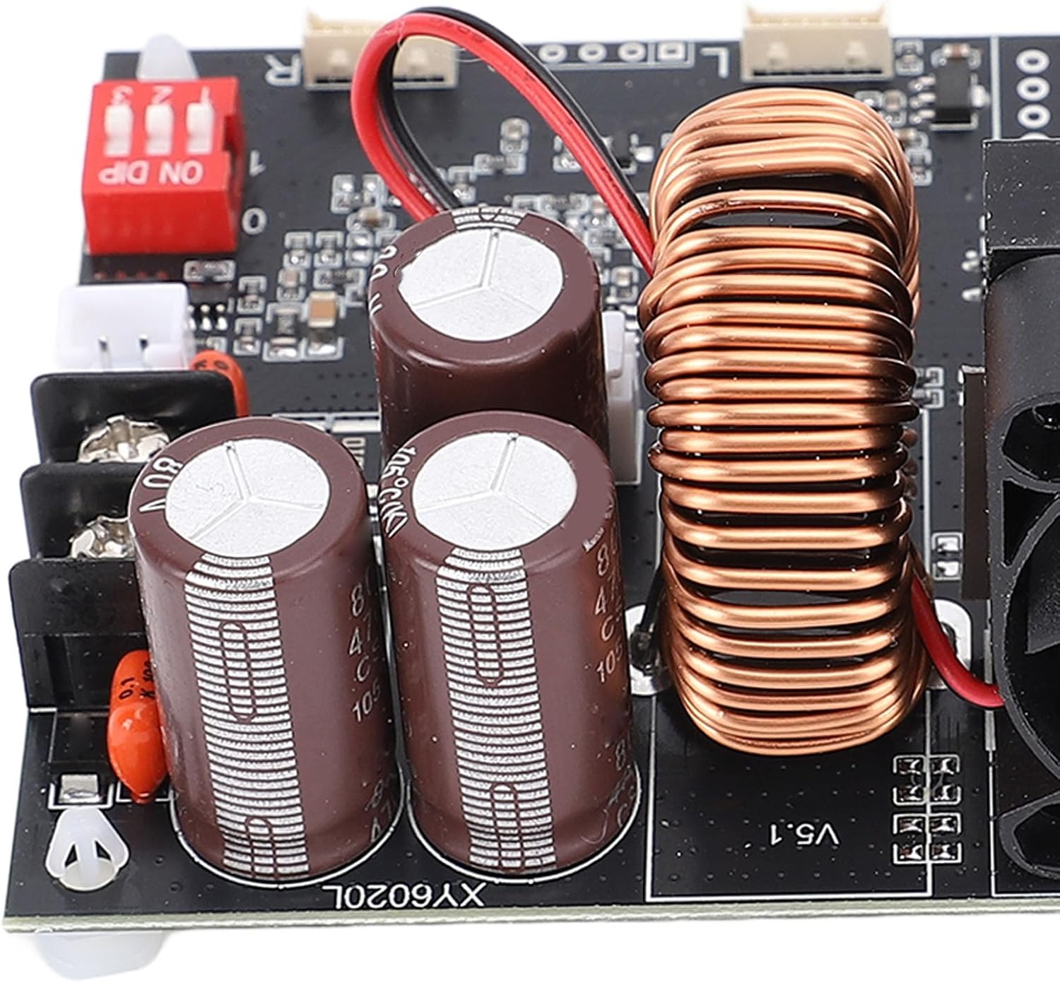 XY6020L CNC Adjustable DC Voltage Power Supply 20A 1200W Module 0-60V Output - Low, LCD Display, Advanced Safety Features for Electronics & Industrial Use