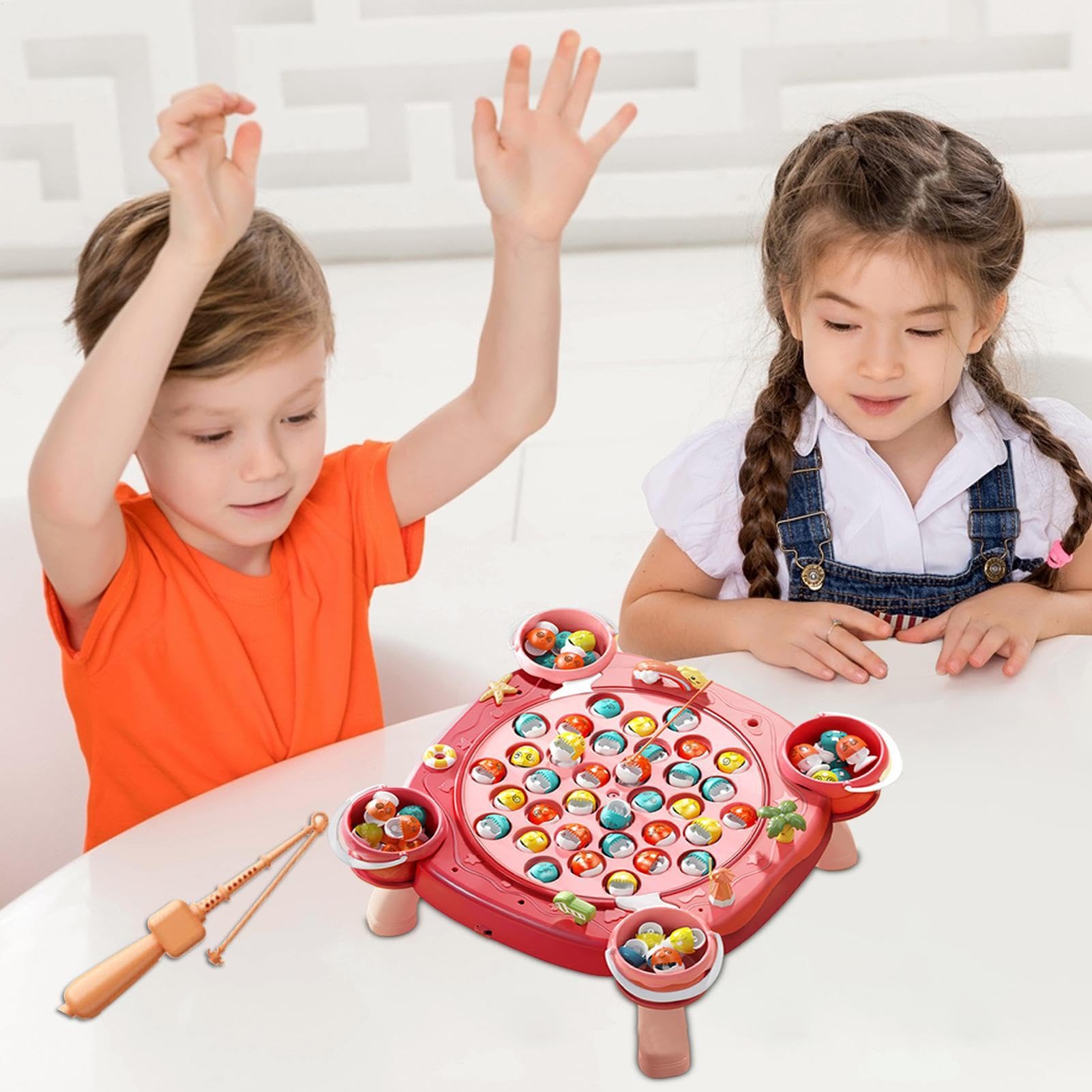Caza de pesca, juego de pesca para niños Tabla de pescado para niños