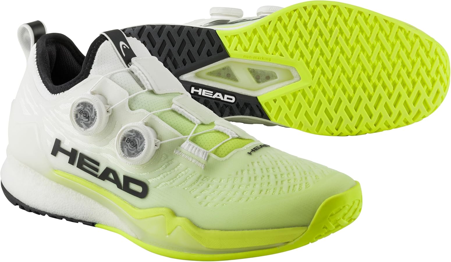 Amazon.com | HEAD Men's Endure Pro BOA Tennis Shoe, White/Yellow