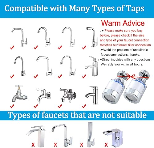 Miniatura 3 de Unidad de purificación de agua - Reducción de cloro, hecha de ABS y acero inoxidable, fácil de limpiar, 99.9% de plomo, calcio, óxido, hierro,